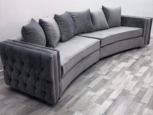 Leo Curved Sofa