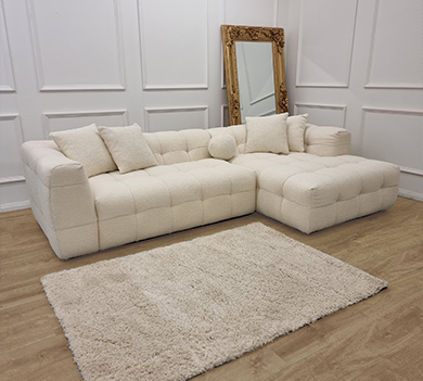 The Bubble Boucle Corner Sofa