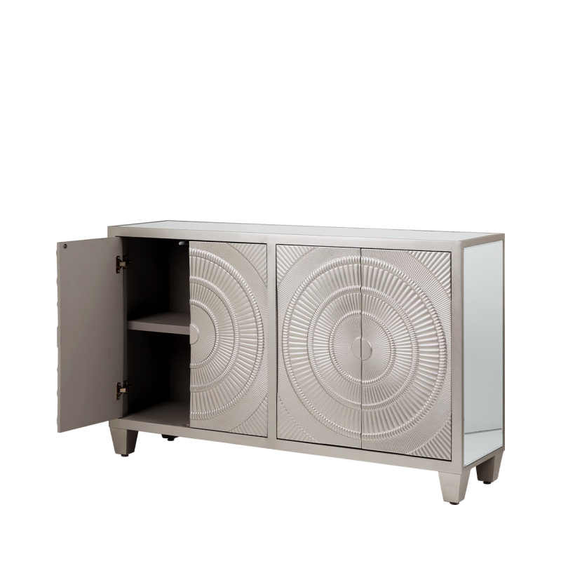 Cirque Champagne 4 Door Sideboard