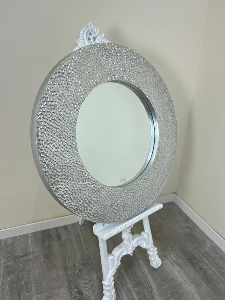 ROUND RUSTIC MIRROR