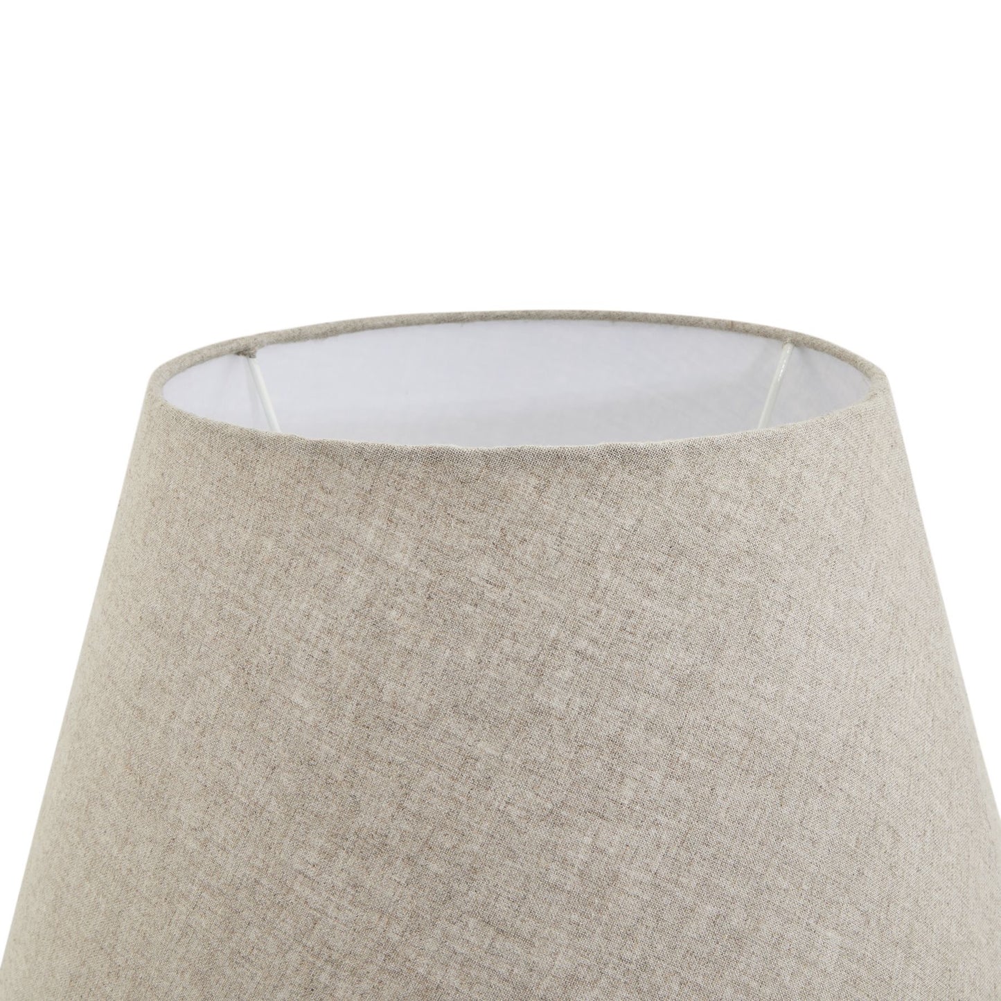 Amalfi Grey Table Lamp With Linen Shade