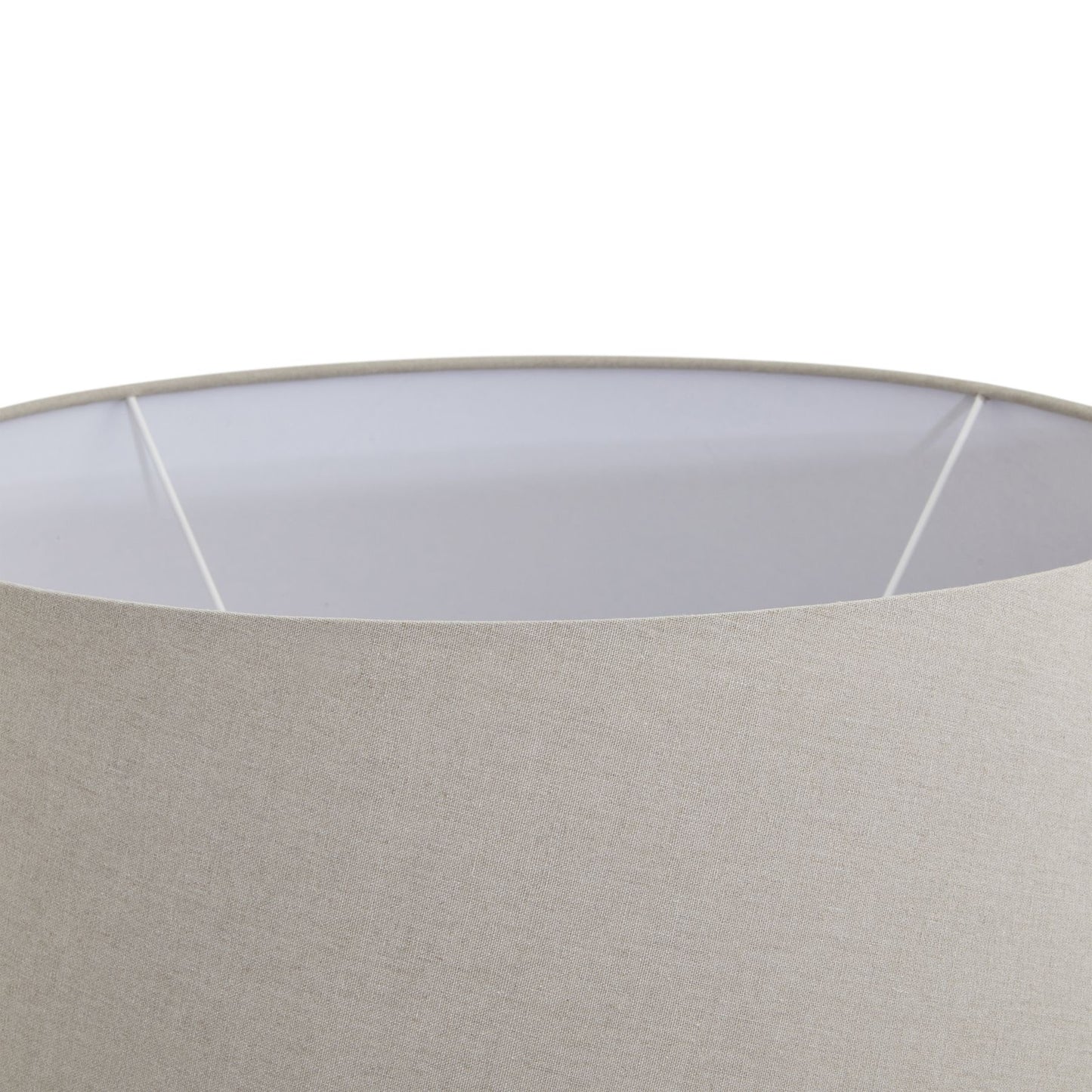 Amalfi Grey Table Lamp With Linen Shade