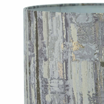 50cm Gold G-Clef Design Metal Table Lamp with Grey Linen Shade