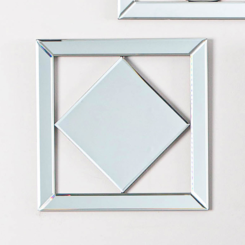 40cm Diamond Mirror Wall Art