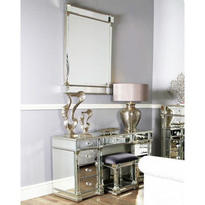 Apollo Antique Silver Wall Mirror