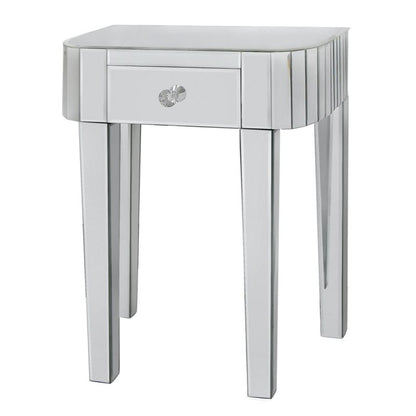 Classic Mirror Small End Table