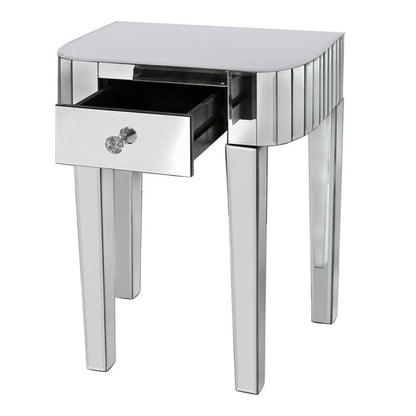 Classic Mirror Small End Table