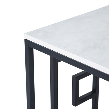 Devon Black and Grey End Table