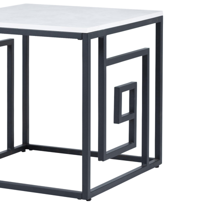 Devon Black and Grey End Table