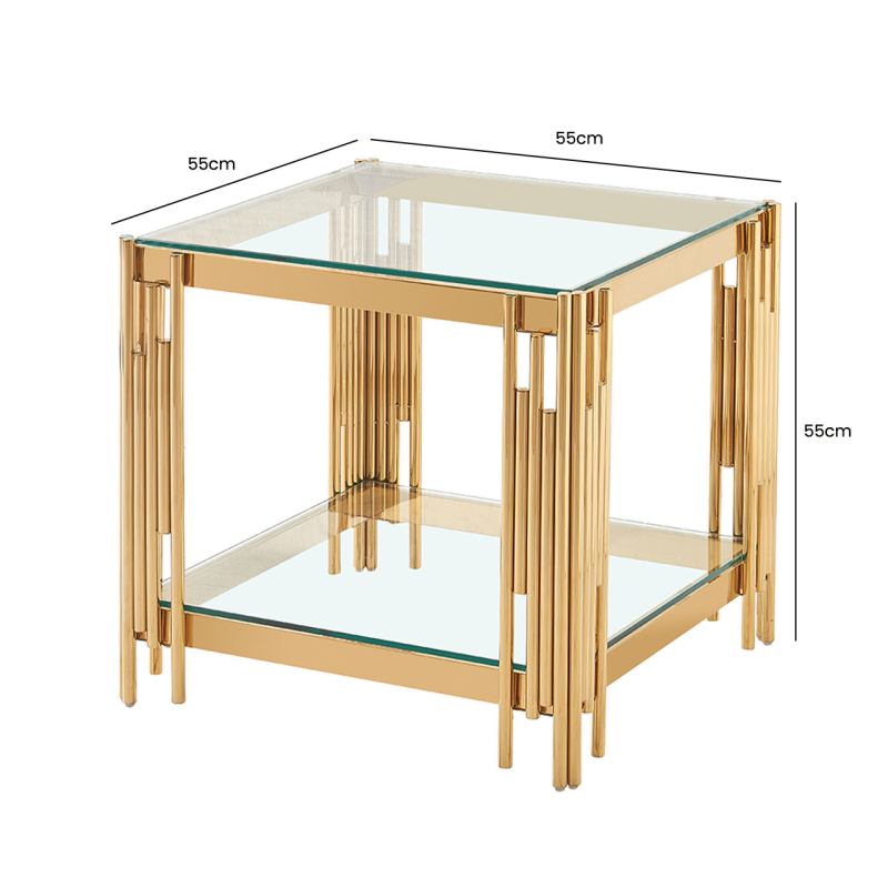 Cohen Gold End Table