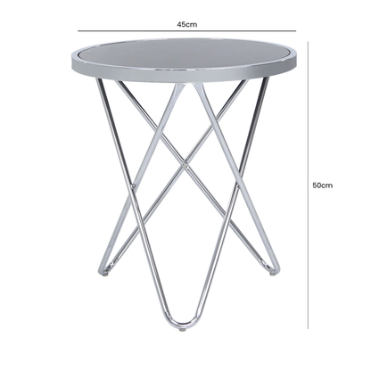 Atom Black End Table