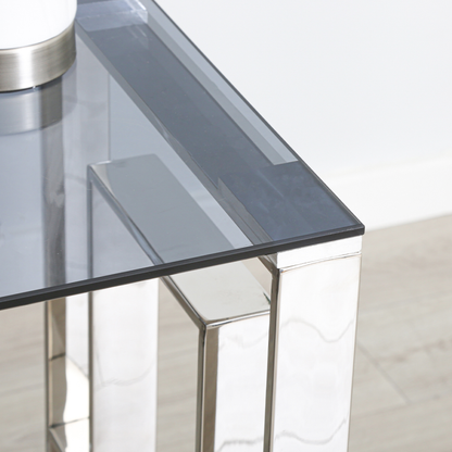 Apex Chrome Telephone Table