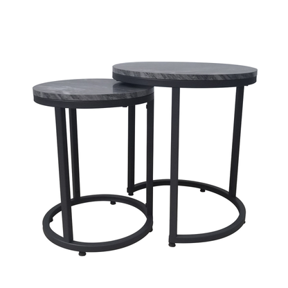 Alore Set of 2 Black End Table