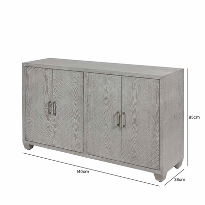 Venus 4 Door Sideboard Grey