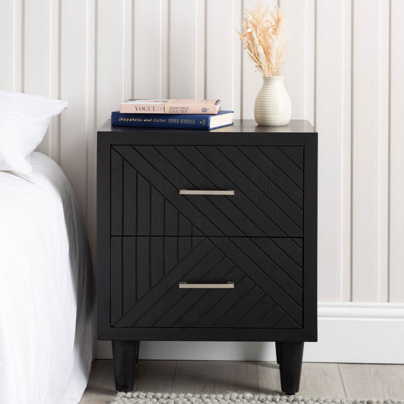 Solano Black Side Cabinet