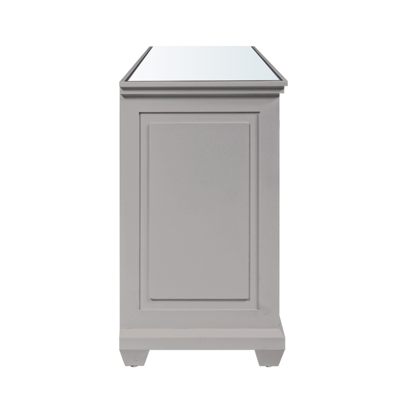 Torino Grey Wood 7 Drawer Chest