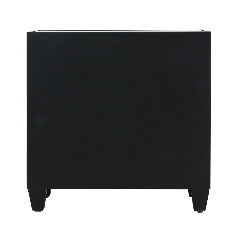 Cirque 2 Door Cabinet Black