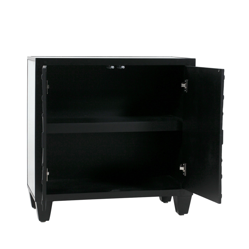 Cirque 2 Door Cabinet Black