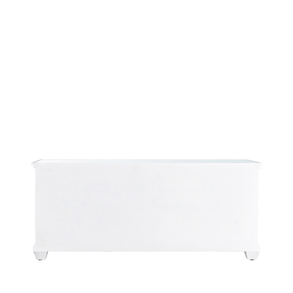 Torino White Wood 4 Door Entertainment Unit