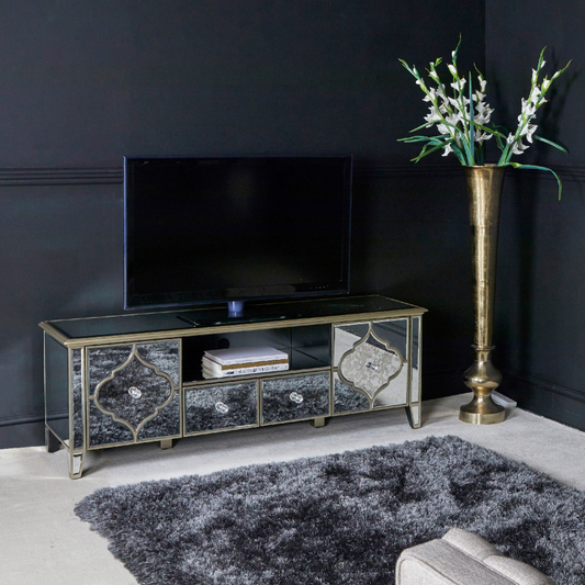 Marrakech Mirror TV Entertainment Unit