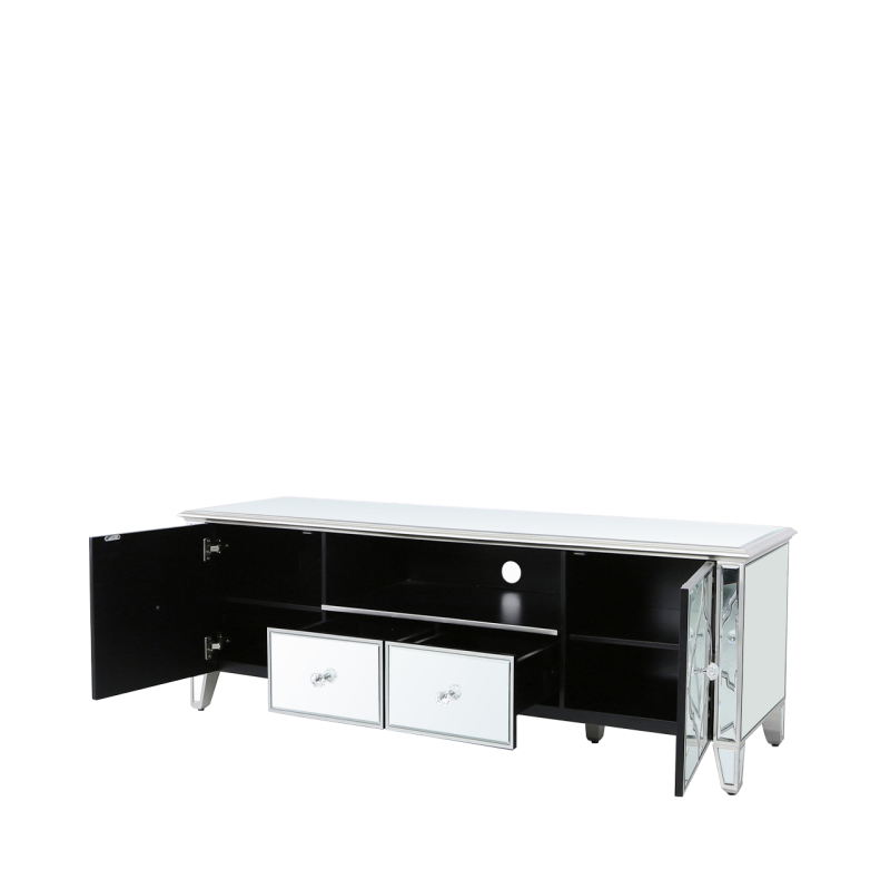 Marrakech Silver Mirror TV Entertainment Unit