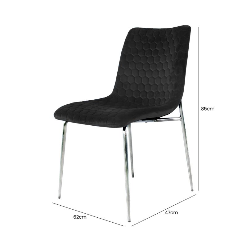 Zula Dining Chair Black