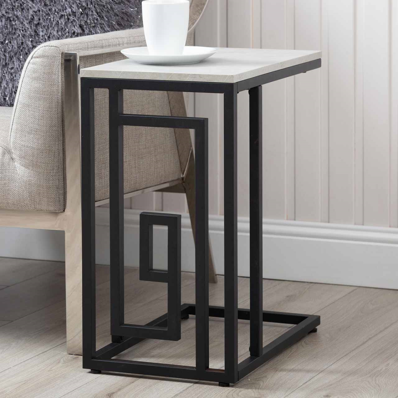 Devon Black and Grey Sofa Table