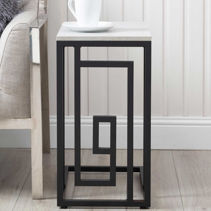 Devon Black and Grey Sofa Table