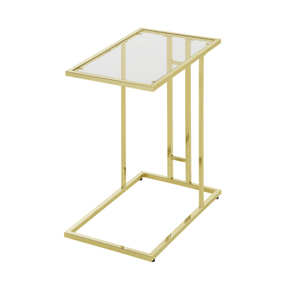 Harry Gold Metal Sofa Table