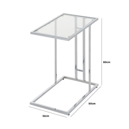 Harry Stainless Steel Sofa Table