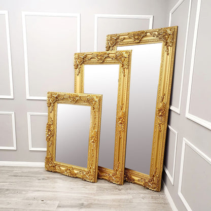 Rome Bevel Mirror in Gold