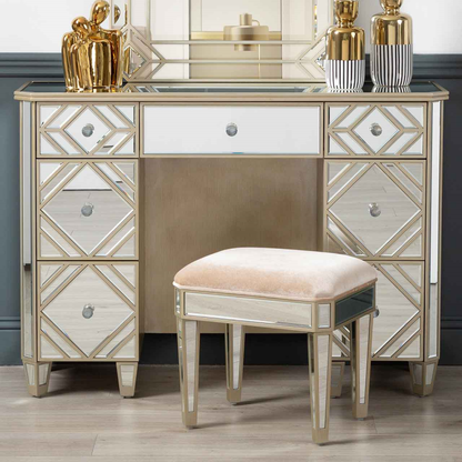 Becca 7 Drawer Dressing Table