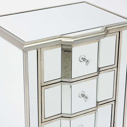 Vintage Venezia Mirrored Bedside Table