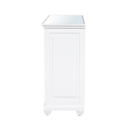 Torino White Wood 3 Drawer Chest