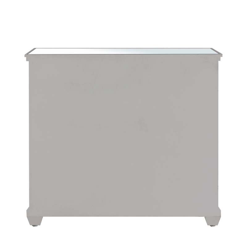 Torino Grey Wood 3 Drawer Chest