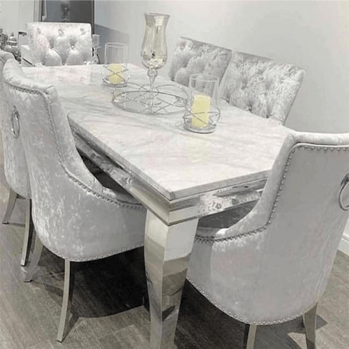 Louis Dining Table Set Duke Chairs