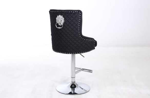 Bentley Lion Knocker Barstool