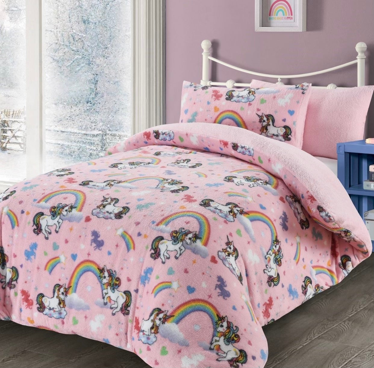 Children’s Teddy Fleece Bedding