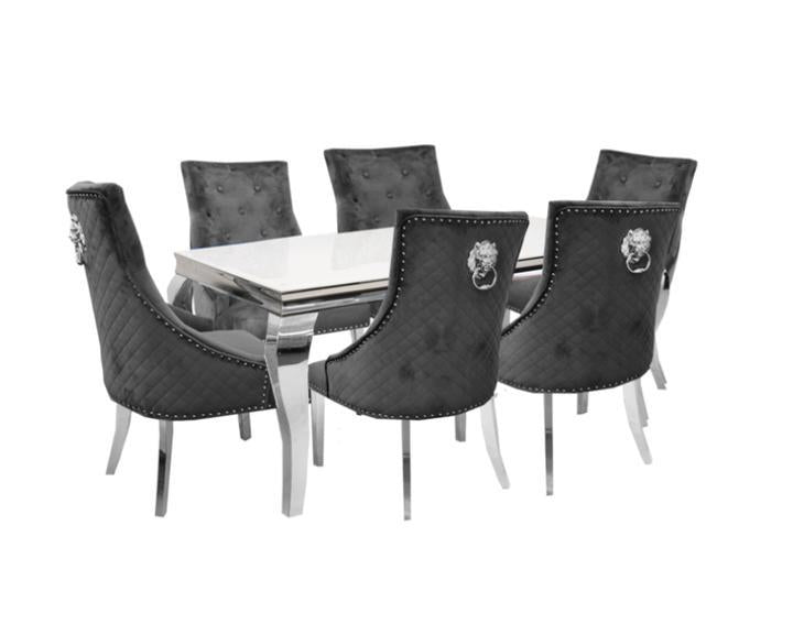 Louis Dining Table Set Bentley Chairs