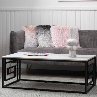 Devi Black and Grey Coffee Table