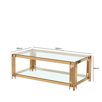 Coni Gold Coffee Table