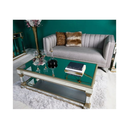 Apol Champagne Mirrored Coffee Table