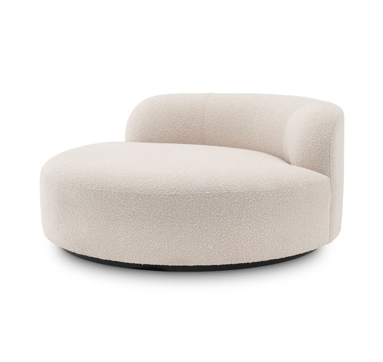 Bouclé Inger Swivel Chair