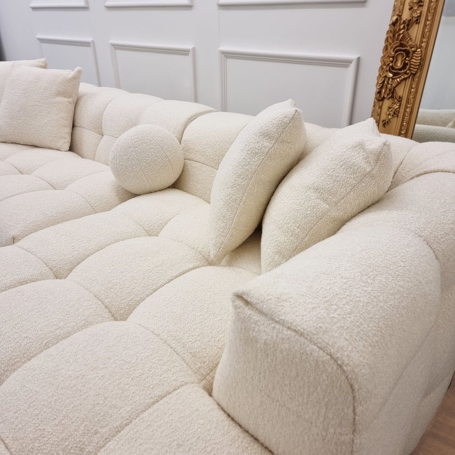 The Bubble Boucle Corner Sofa