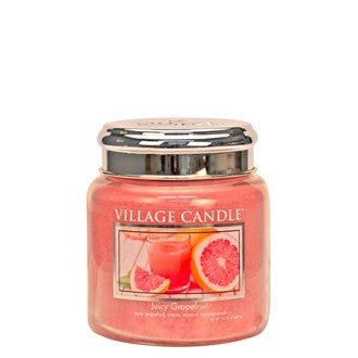 Juicy Grapefruit Village Scented 16oz Candle Jar